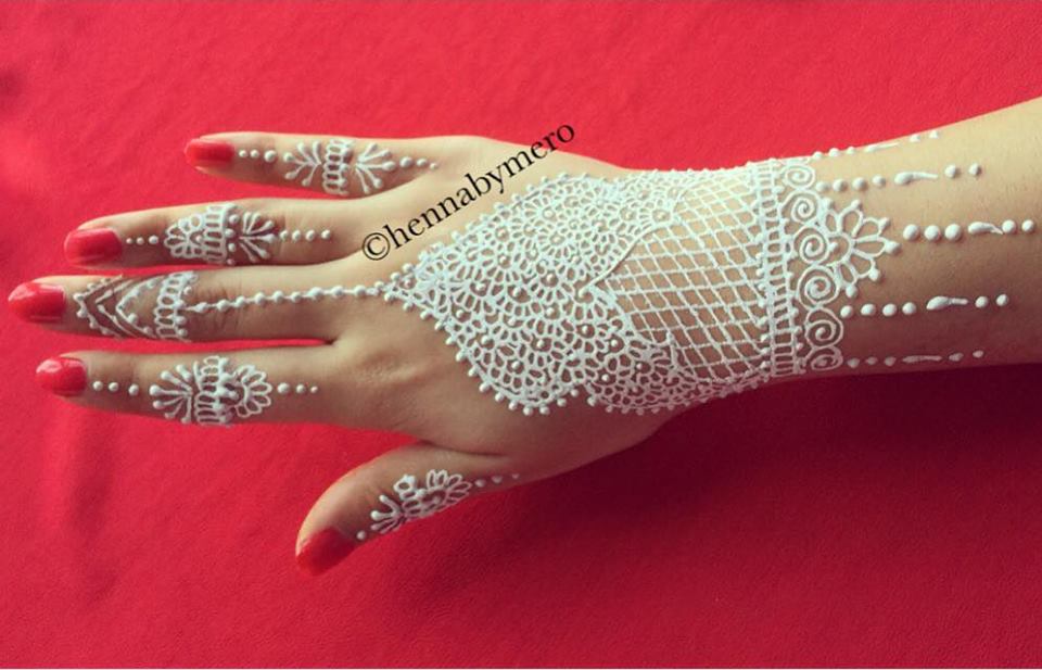 Stunning White Henna Design Ideas That You Will Love Blurmark