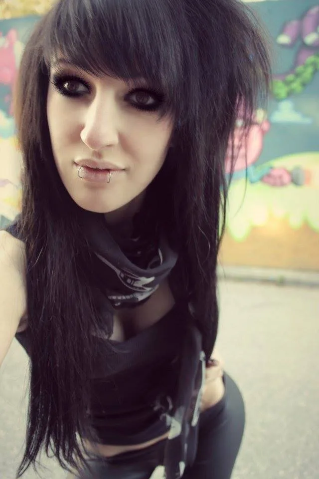 Black Emo Haircut