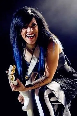 Black with Blue Highlights Long Cut