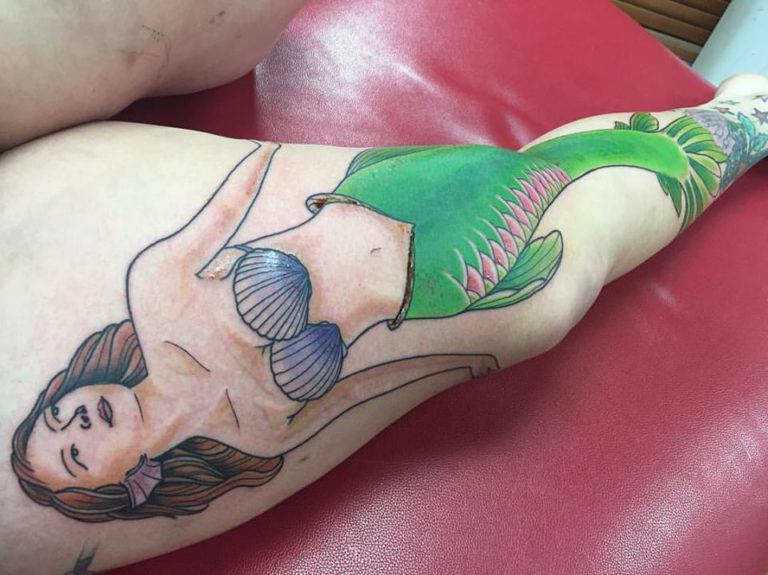 64 Cool Mermaid Tattoo Ideas That Can Make You Look Stunning Blurmark