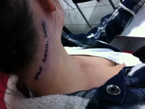 Hairline Tattoo