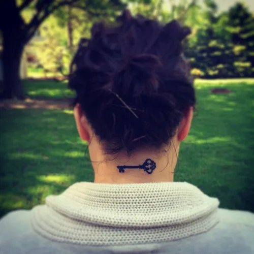 Old Key On Hairline