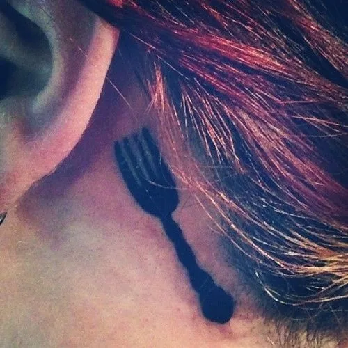 Stunning Hairline Tattoo