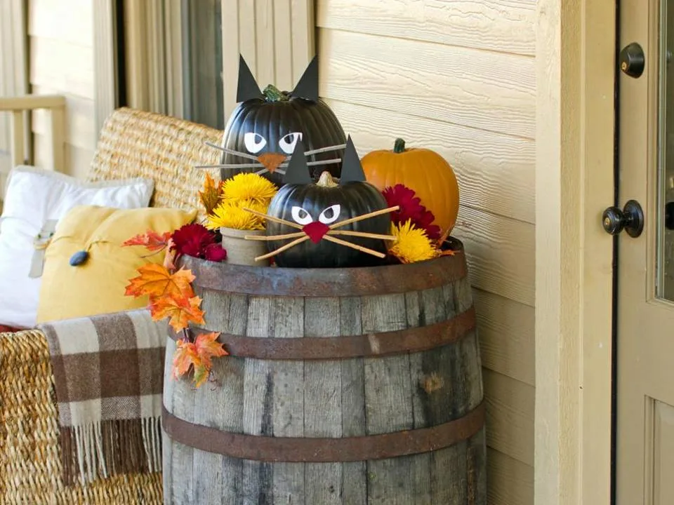 Fabulous Outdoor Pumpkin Decor Ideas