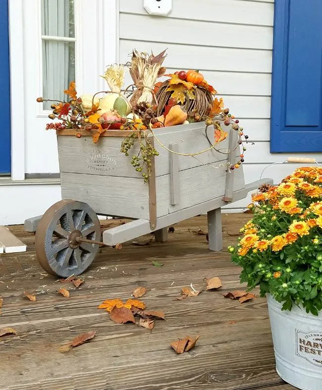 Charismatic Rustic Wheelbarrow