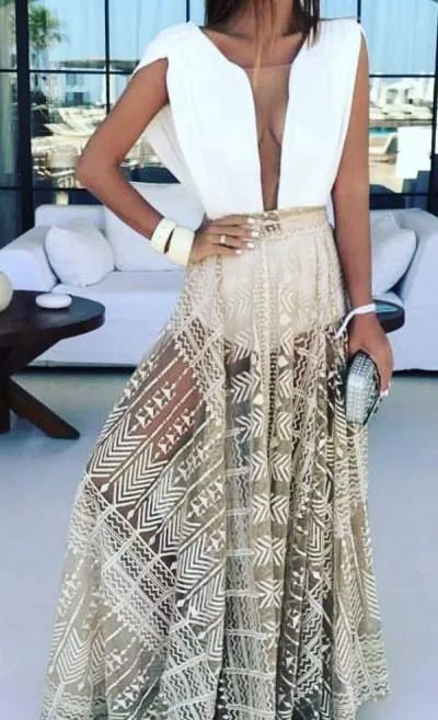 Shear Outfit For Summer Day Out