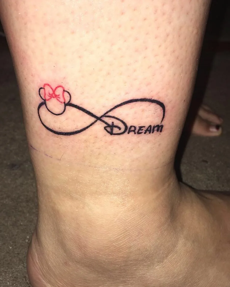 Impressive Disney Theme Wonderland Tattoo