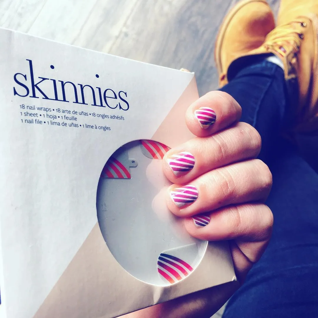 Impressive Stripes Easy Nail Art