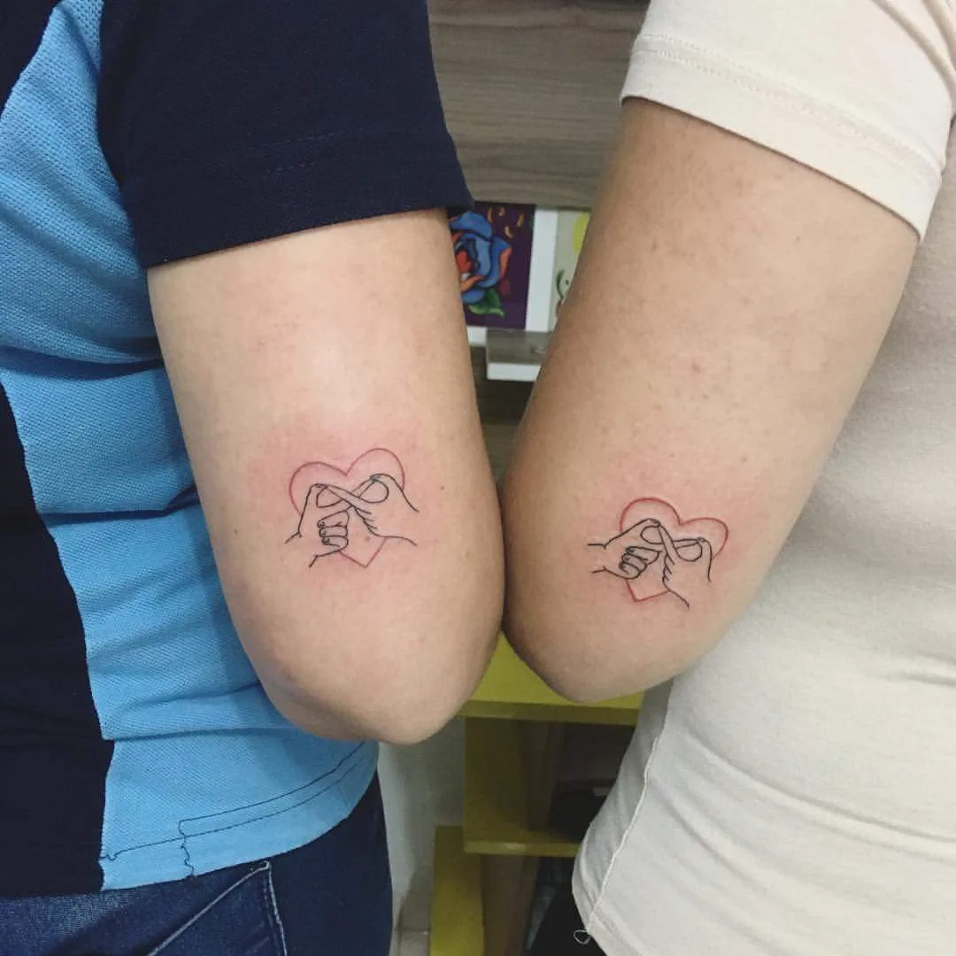 Lovely Infinity In My Heart On Elbows