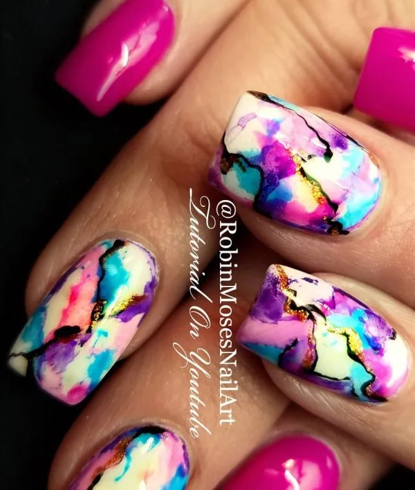 Marble Nail Art