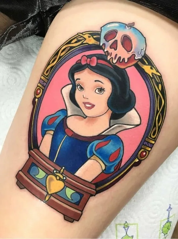 Snow White In Mirror