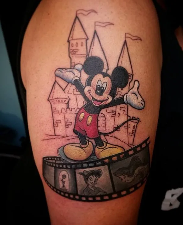 Superb Funny Disney Tattoo