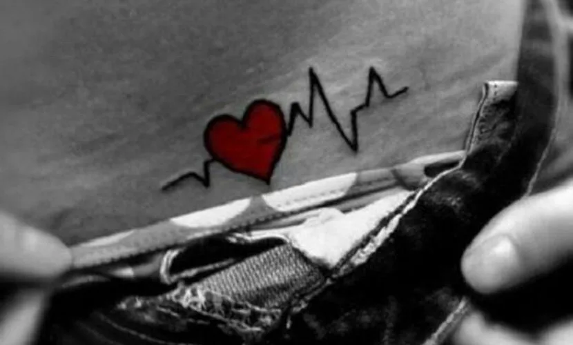 Heartbeat Tattoo Ideas.