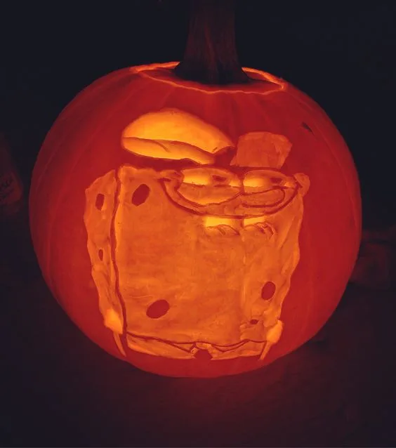 Spongebob Pumpkin Carving