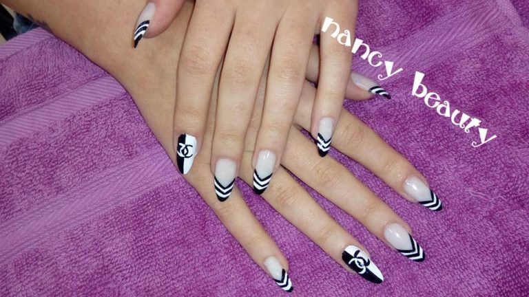 Black and White Nail Design Ideas - wide 5