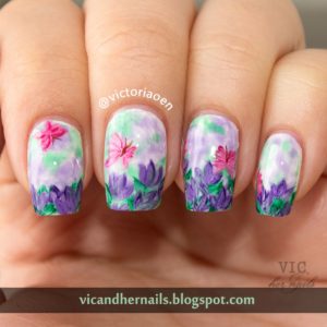 Awesome #Butterfly #Nail Art #Ideas For #Summer, butterfly nail art tutorial, butterfly nail art images 2017