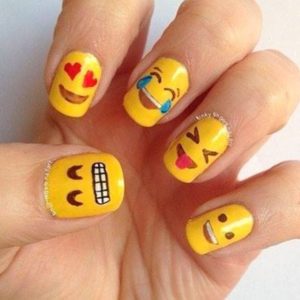 Cute Emoji Nails