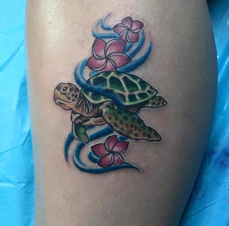 62 Turtle Tattoo Ideas For Women That Depict Beauty