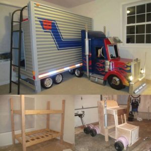 Diy Tractor Trailer Bunk Bed