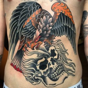 Eagle Skull Tattoo