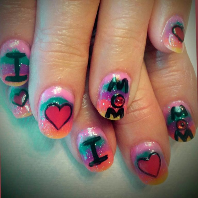 54 Nail Art Ideas To Surprise Your Loving Mom On Mother’s Day