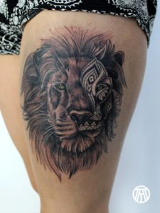 Preety Lion Tattoos