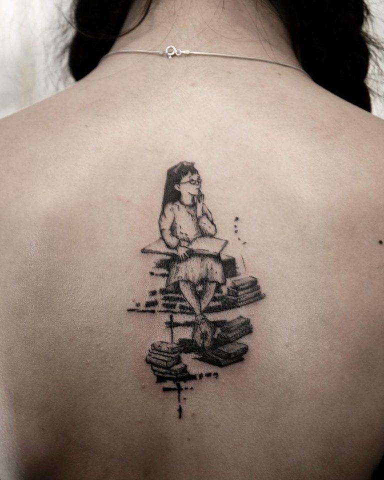 48 Inspiring Book Tattoo Ideas for Girls