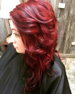 Cherry Red Hair