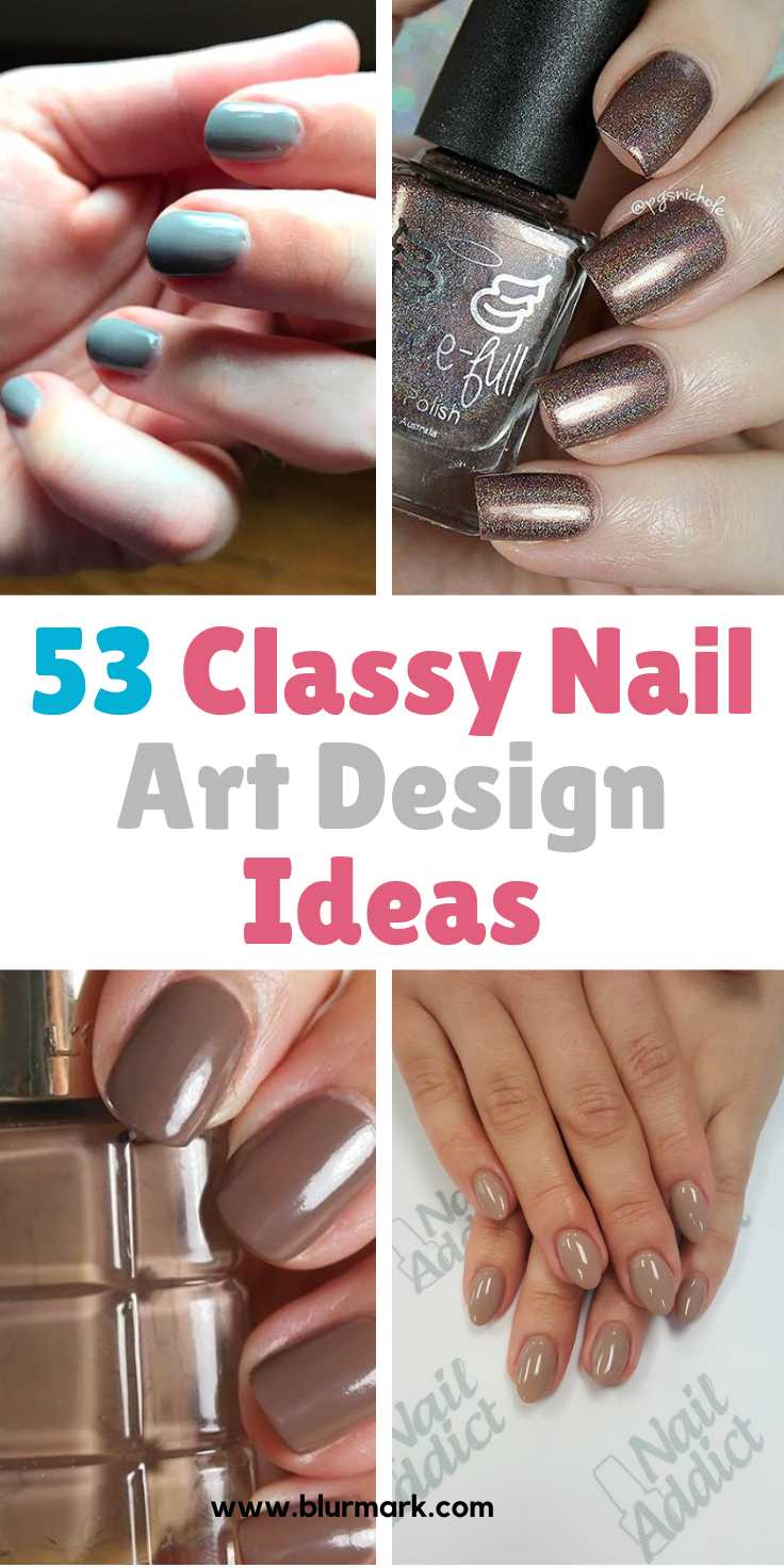 Classy Nail Art Design Ideas