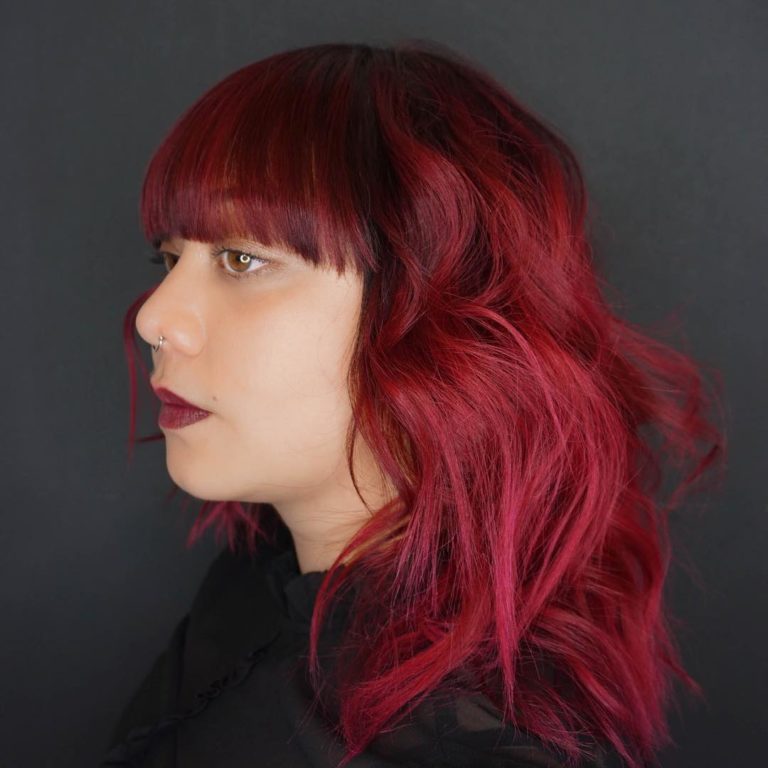 50 Unique Bright Red Hair Color Ideas To Try