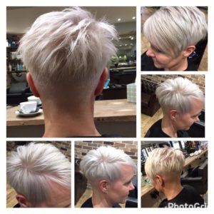 Ice white Pixie Hairs