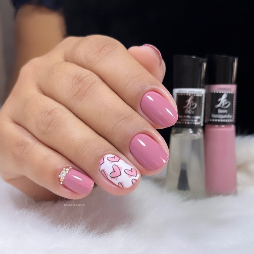 Inspired Pink Nail Ideas