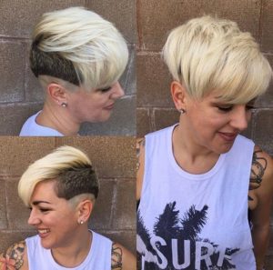 Modern Undercut Pixie Hairs