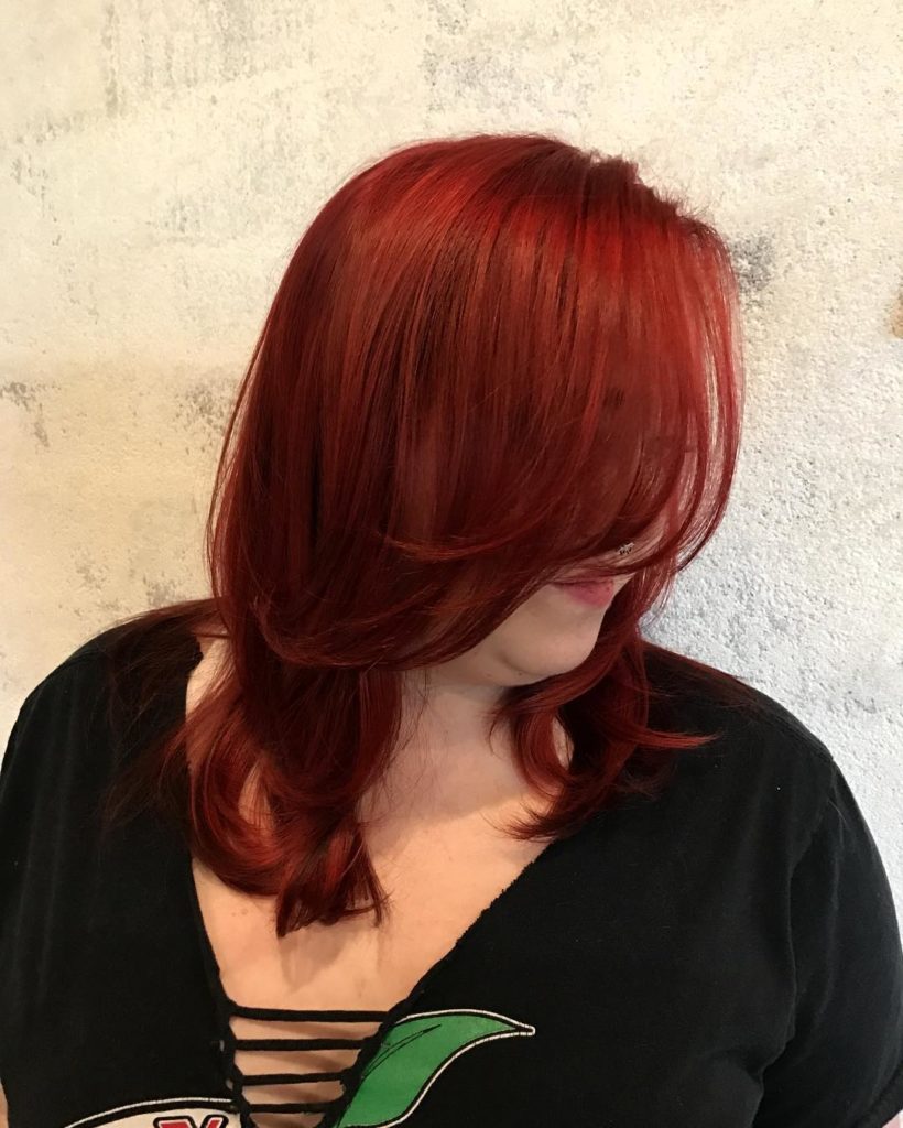 50 Unique Bright Red Hair Color Ideas To Try