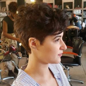 Retro Style Pixie Haircut