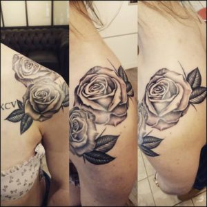 Roses On Shoulder