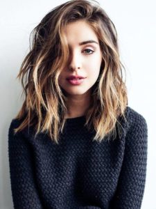 Textured Long Bob