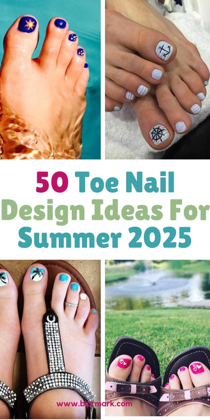 Toe Nail Design Ideas For Summer 2025