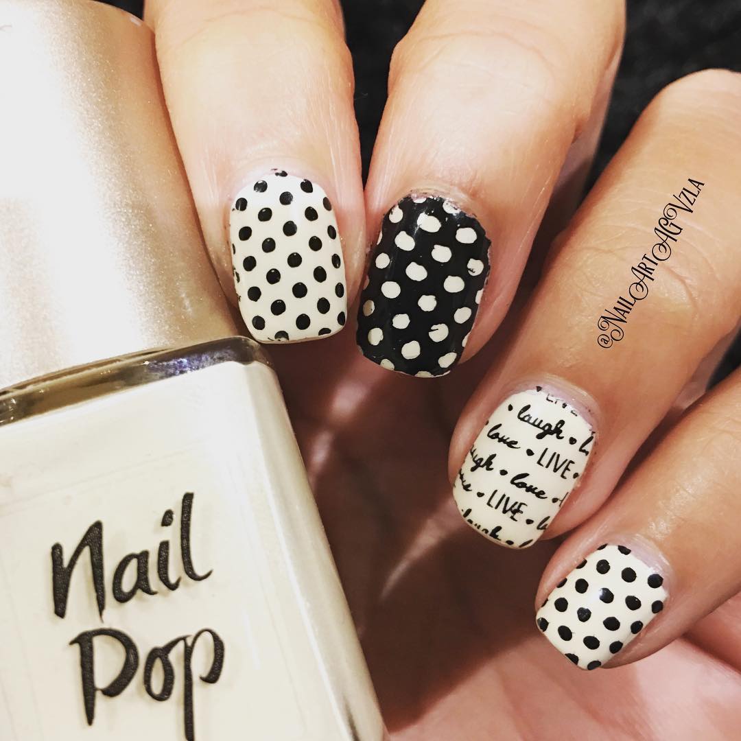 61 Simple Polka Dot Nail Art Designs For Beginners and Simplicity Lovers