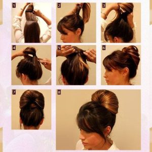 Classic Bun Hairstyle Tutorial