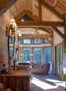 Luxury Rustic Bathroom