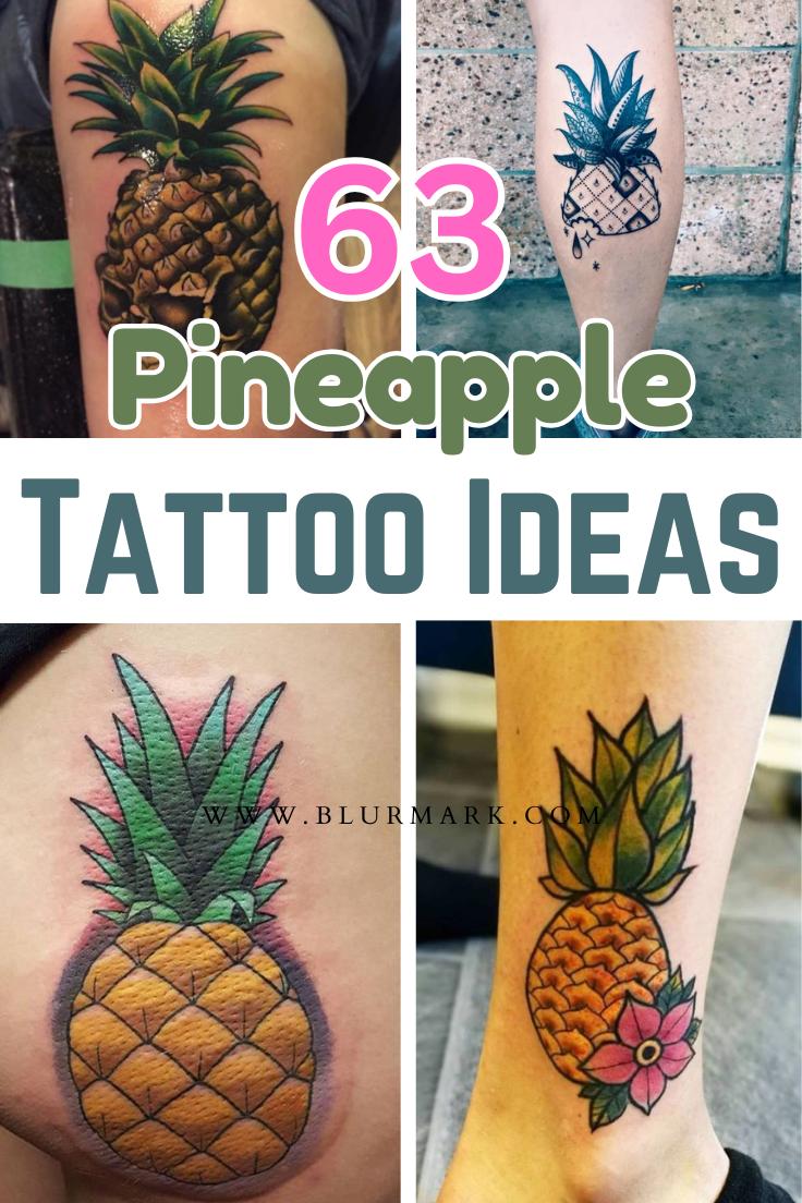 Pineapple Tattoo Ideas