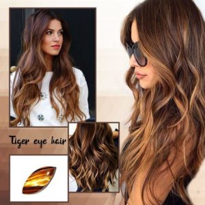 Tiger Eye Hair Color Idea