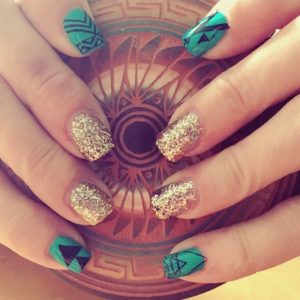 Boho Beautiful Summer Wedding Nails