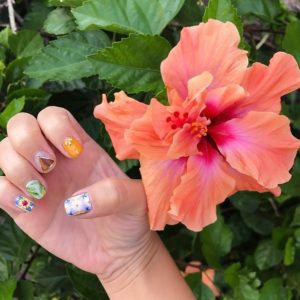 Floral Summer Nail Art