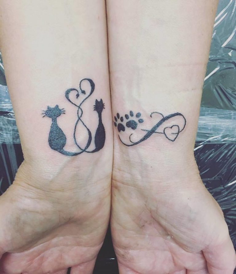 50 Exceptional Cat Tattoo Ideas For The Lovers Of The Furry Group ...