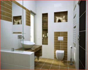 Cool Small Contemporary Bathroom Design