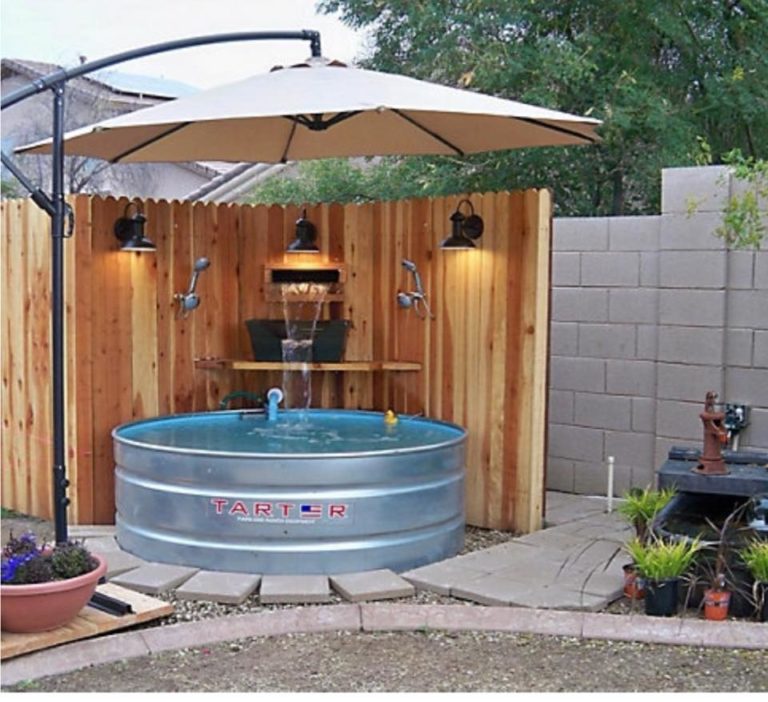 25 Refreshing Stock Tank Pool Ideas To Beat the Summer Heat