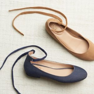 Dashing Ballet Lace-up Flats Design