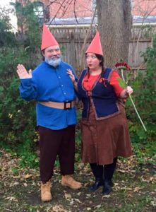 Elegant Halloween Costume For Couple